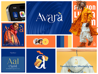 Avara | Fashion Clothing Branding Design | Orbix Studio brand identity branding business logo clothing fashion logo graphic design illustration logo logomaker mockup orbix studio presentation typography ui ux web design website woman fashion