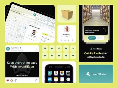 InventiEase Brand Guide user friendly interface