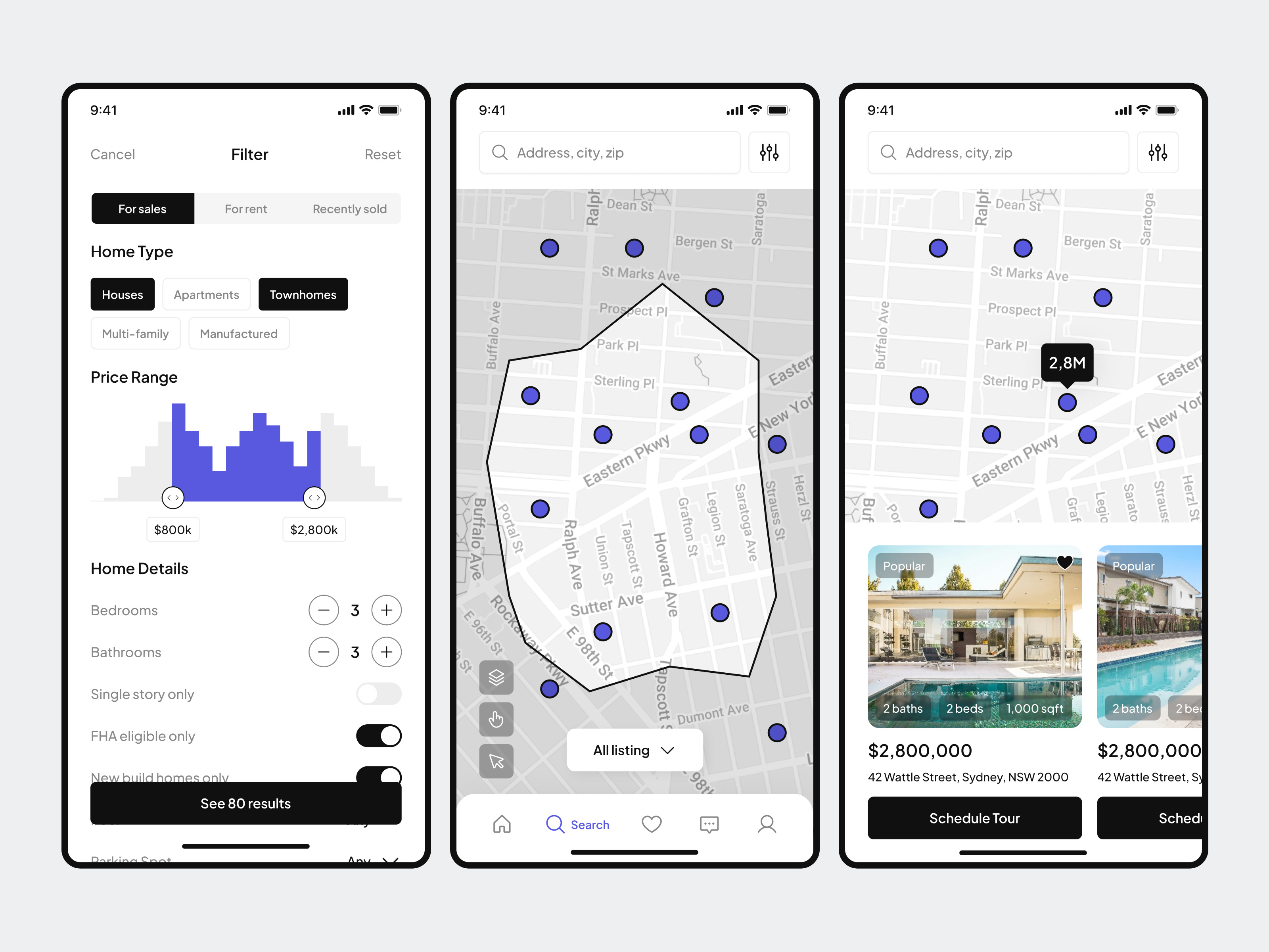Example of UI UX Design For Mobile App
