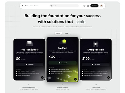 Cogny - AI Landing Page ai ai cloud ai startup ai tool ai website design aiml artificial intelligence gpt grot homepage landing page neural network nvidia openai pricelist pricing saas software startup website