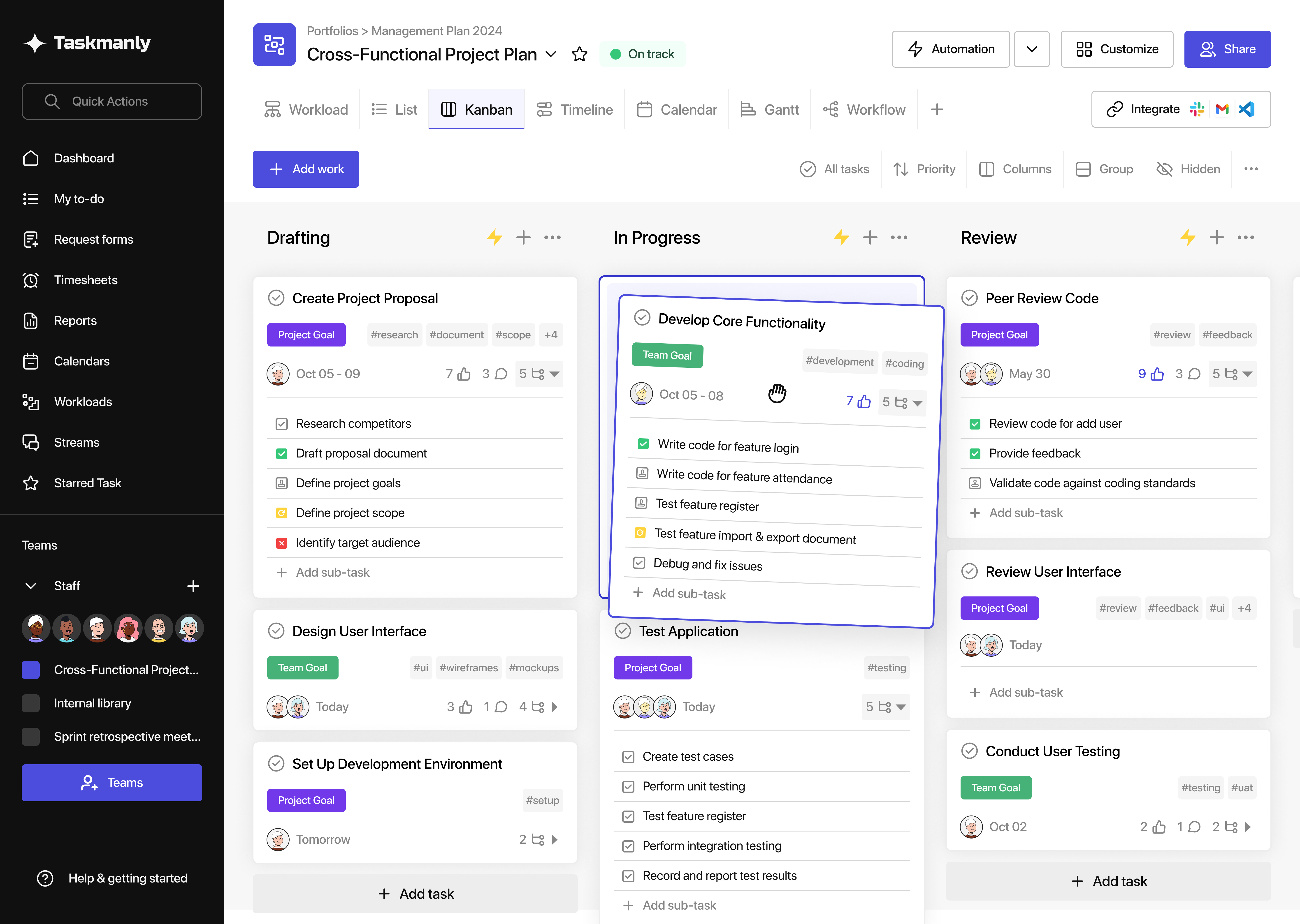 Example of Web App Or Dashboard UI/UX Design