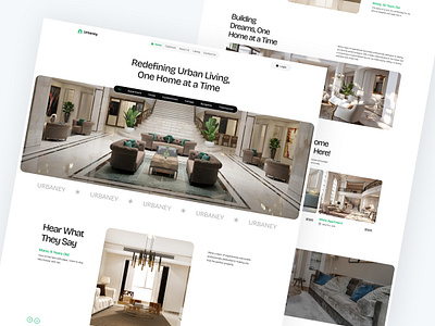 Real Estate - UI Kit Landing Page asset home house landing page luxury property real estate ui uiux web website