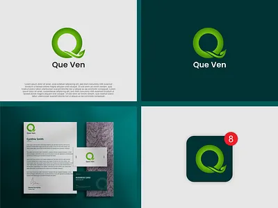 QUE VEN | BRAND IDENTITY branding graphic design logo modern branding