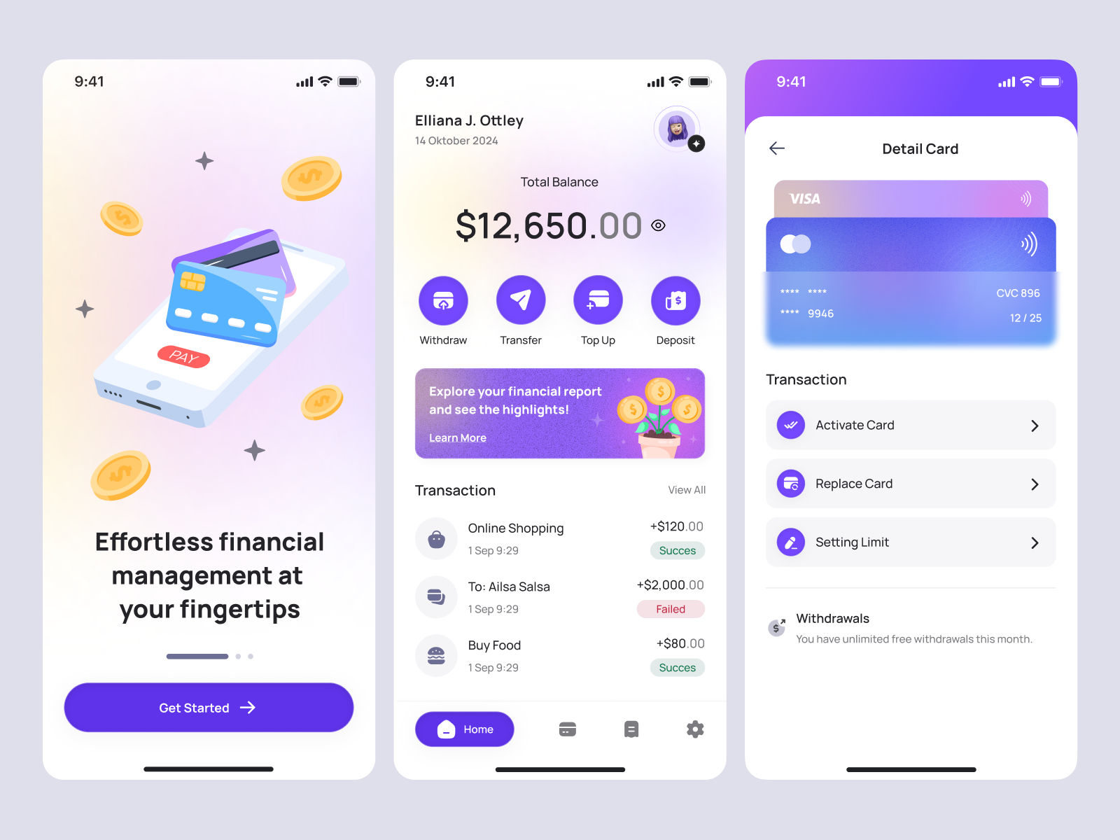 Example of Monthly Subscription