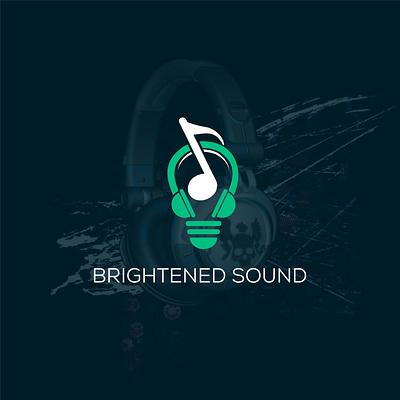 Logo design for BRIGHTENED SOUND creative concepts.