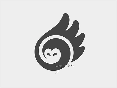 Owl Logo animal bird bird logo brand branding logo owl owl logo owl symbol simple logo