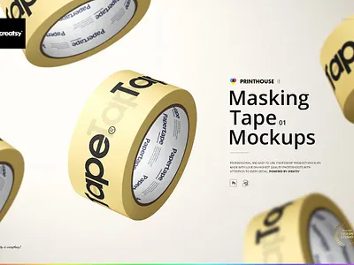 Masking Tape Mockup Set 01 creator creatsy customizable design generator masking tape mockup set masking tape mockup set 01 mock up mock ups mockup mockups smart object tape mockup tape mockup set template templates