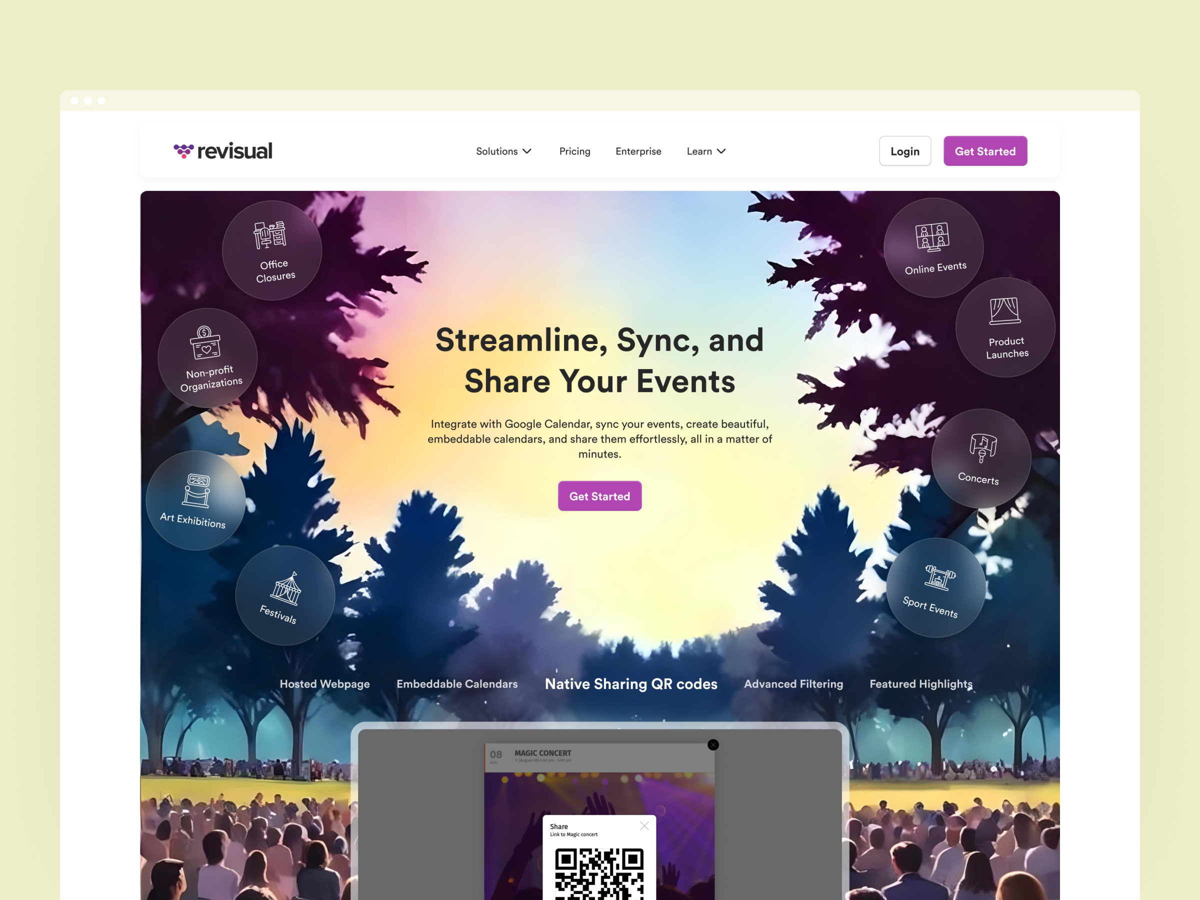 Example of Landing Page Design