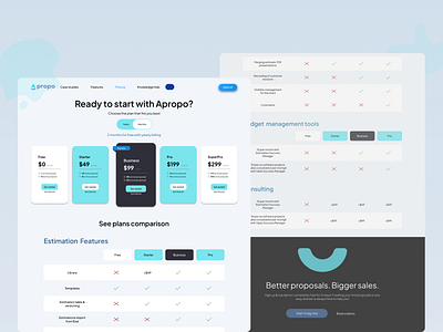 Pricing section design figma pricing section ui ux