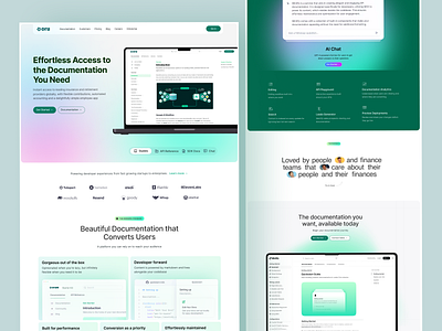 ORA Re-Design Website landing page mockup oru redesign website website redesign