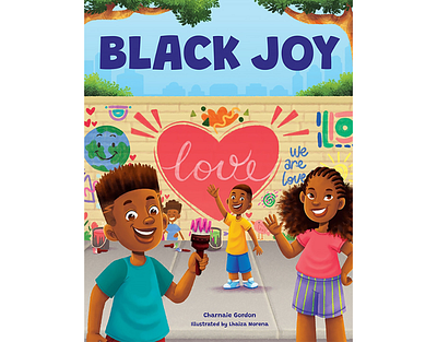 Black Joy X Lhaiza Morena cartoon children community culture family narrative relationships