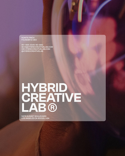 Hybrid Creative Lab brand identity branding design diseño gráfico diseño visual graphic design illustration logo personal brand vector visual design web design website website design