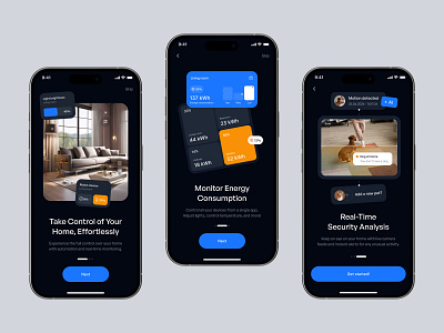 Nexa – App Onboarding Experience ai app design mobile app onboarding saas ui user interface ux