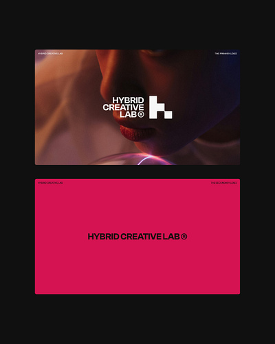 Hybrid Creative Lab clean creative design minimal portfolio simple typography web