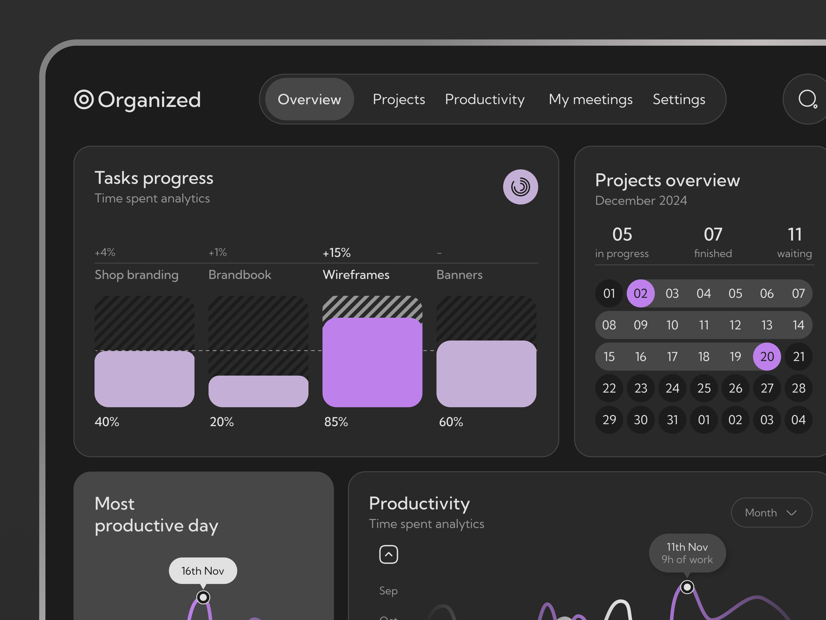 Example of Web App Design