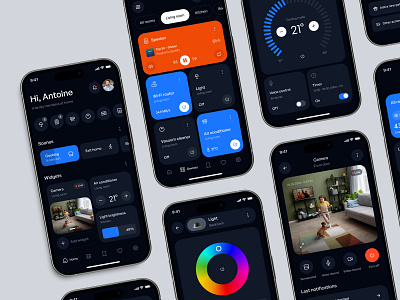 Nexa – Intuitive Control for Smart Living ai app mobile saas ui user experience user interface ux