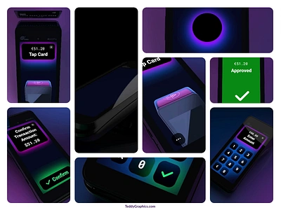 We've Been Turning Payment-Experience into Magic since 2017 ☺️ a920 a920pro android terminal pos ui ui animation uxdesign uxhouse