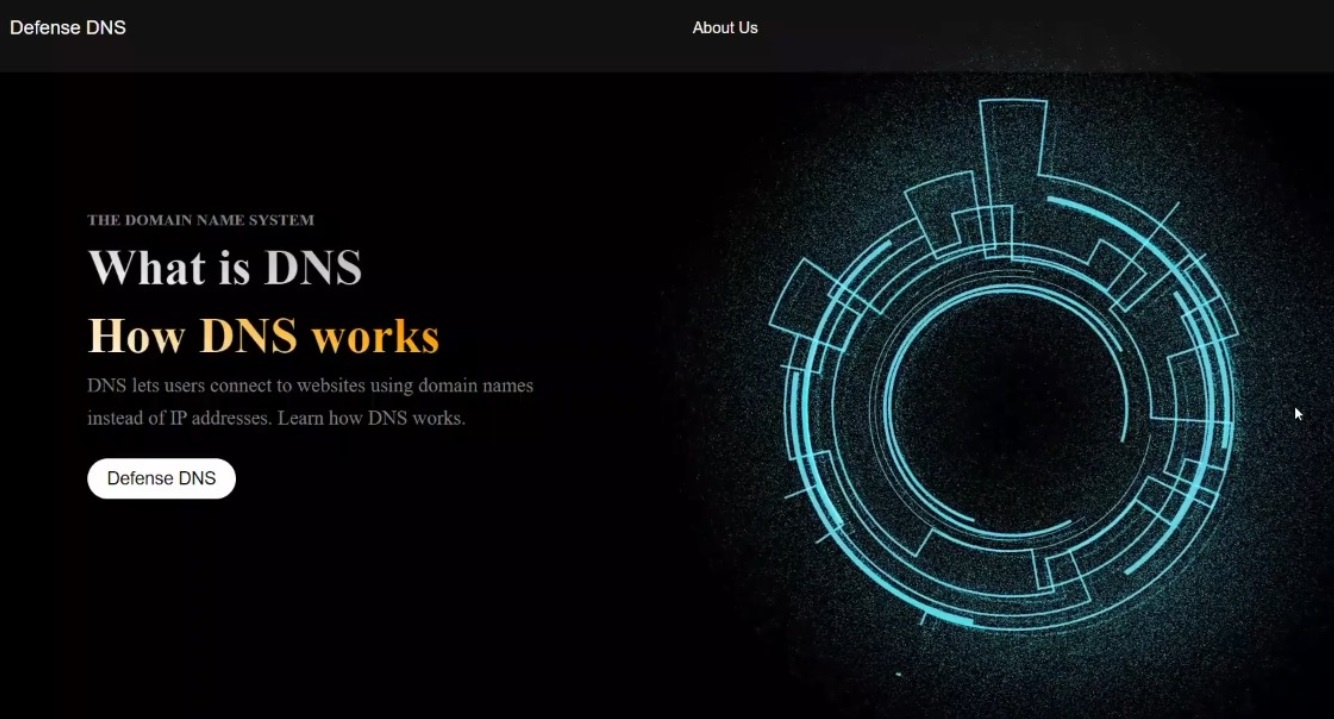 Cyber-Inspired Dark UI Landing Page | Built with ReactJS figma reactjs