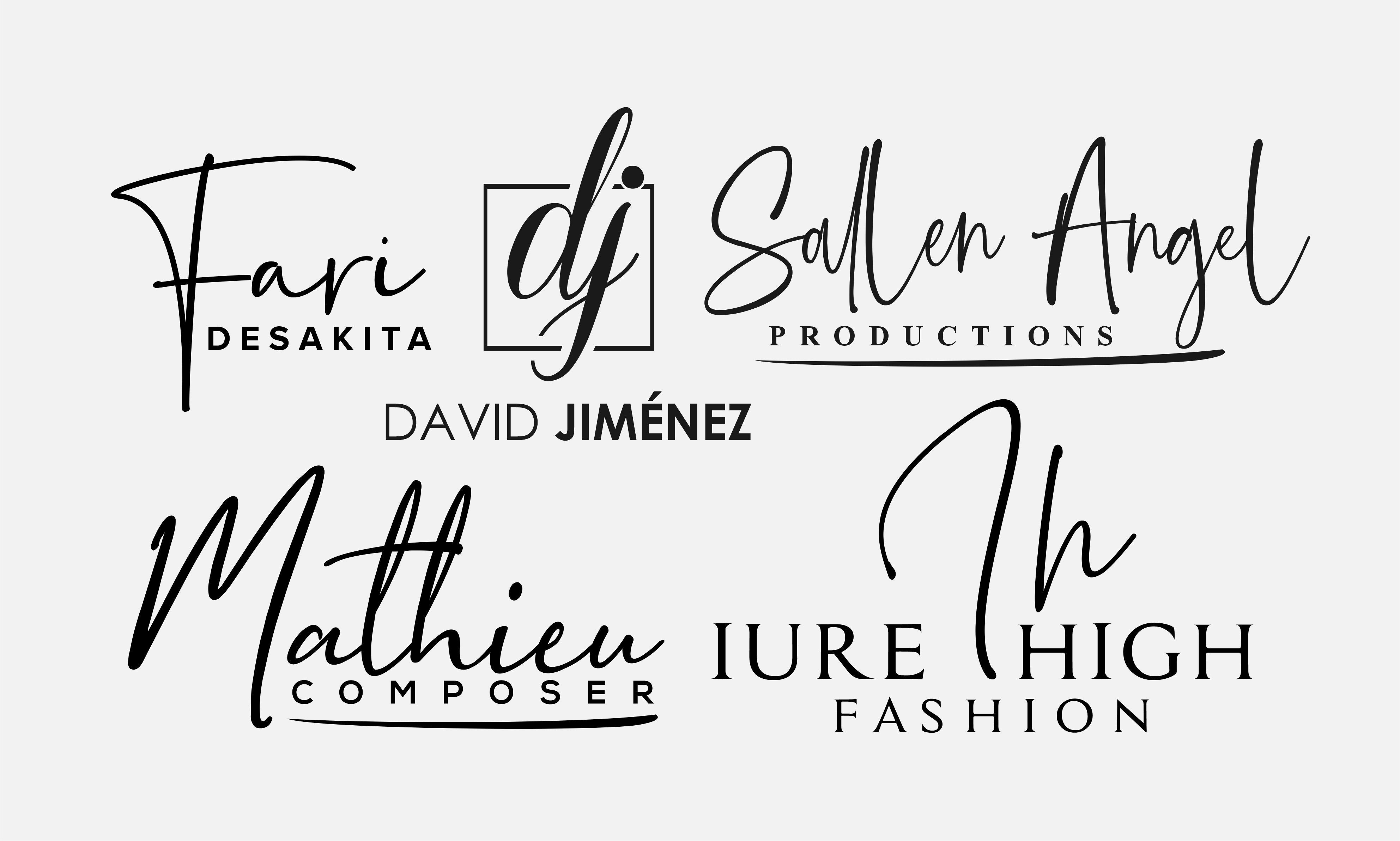 Example of I Will Do Watermark, Photography Logo