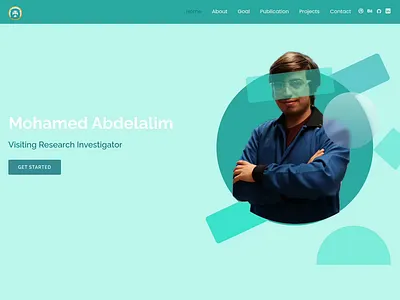 Personal Website branding creative graphic design landing page portfolio ui ux web development