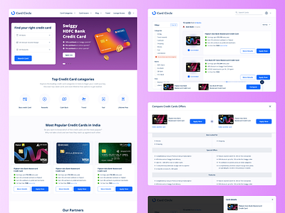 Credit Card Marketplace behance branding creditcard dribbble graphic design marketpalce prototyping trending typography ui uiux user need web wireframing