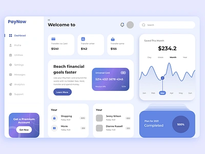 Payment Dashboard UI Design Template - Adobe XD admin dark mode admin dashboard design admin light mode admin page admin web portal adobe xd analytics dashboard credit cards utilization dashboard dashboard ui design dashboard ui design figma finance dashboard finance graphs finance statistics dashboard fintech admin dashboard