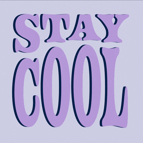 Stay cool 😎 2d animation graphic design motion graphics vector