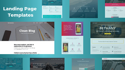 uniuqu landing page templates landing page