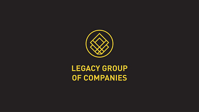 Legacy Group of Companies brand brand identity branding graphic design logo logo branding