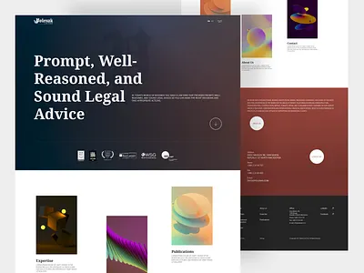 Polenak Law Firm business corporate corporate hero corporate landing hero hero section landing landing page law law company law firm law firm hero law firm landing law landing lawyers polenak polenak law polenak law firm web design website design