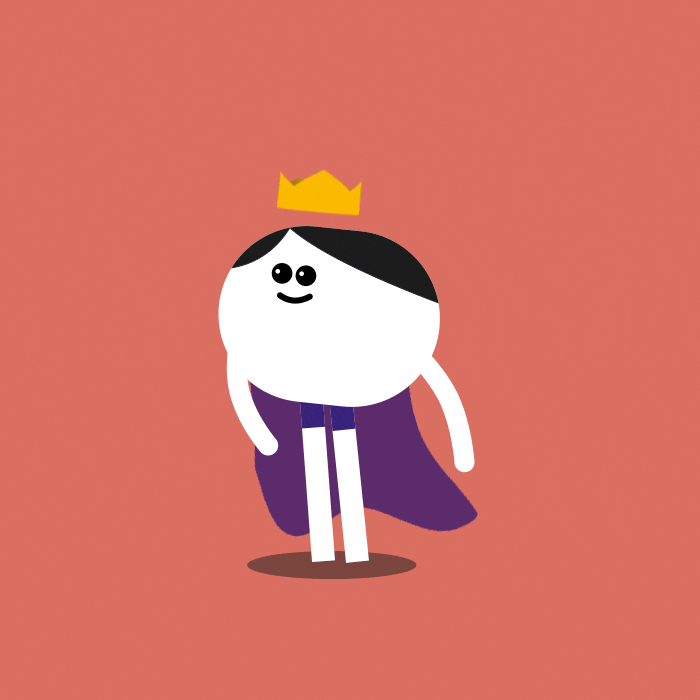 Juggling King acting aftereffects character characteranimation characterdesign costume cute design football funny king motion motiondesign robe simple wind