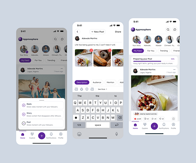 Social Media App (Create Post) create post ui create post ui app create post social media create post social media post