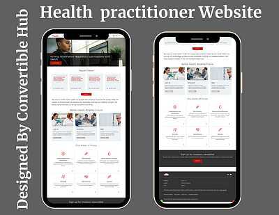 Health Practitioner Website branding design doctor funnel funnel optimization graphic design health hospitality illustration logo nurses patients vector website website redesign