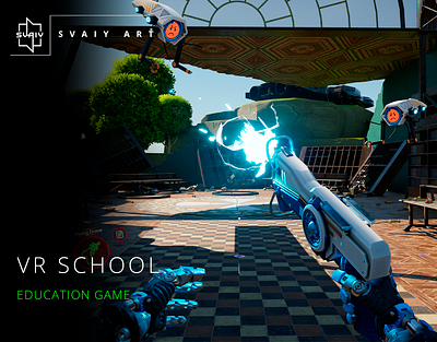 VR School | Education Game 3d arvr education game art game development unreal engine vr development