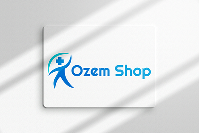 Ozem Shop Creative Logo design creative design graphic design illustration logo medical logo vector vector logo