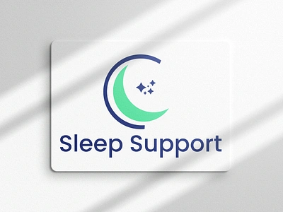 Sleep Support Vector Logo design creative creative logo design design graphic design illustration logo logo design sleep support sleep support logo vector