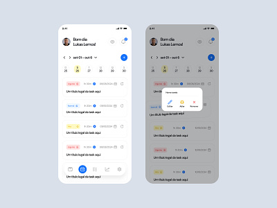 Agenda - SwapIt agenda design mobile ui ux