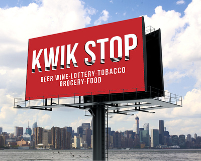 KWIK STOP Banner Design banner creative design graphic design grocery banner design illustration promotion promotion banner promotion creative design