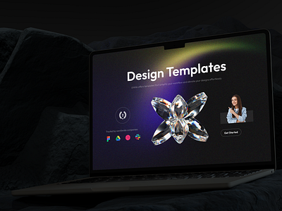 UI Wiki - Hero Section Ideas 3d animation app branding design graphic design illustration logo ui uiwiki uiwikidesign vector websitedesign