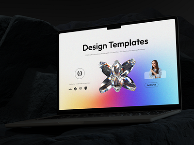 UI Wiki - Design Templates 3d animation app branding design graphic design illustration logo ui uiwiki uiwikidesign vector website website template websitedesign