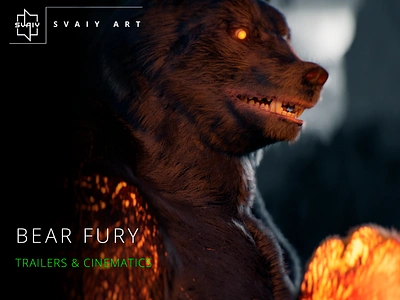 Bear Fury | Trailers & Cinematics 3d action animation cinematic fighting game art game teaser grooming unreal engine