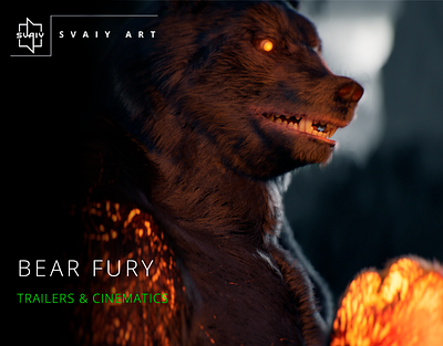 Bear Fury | Trailers & Cinematics 3d action animation cinematic fighting game art game teaser grooming unreal engine