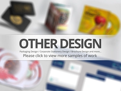 Other Design brochure design corporate stationery design graphic design packaging design