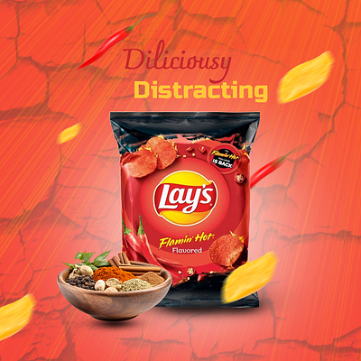 Lays Chips Poster Design bangladeshi designer best graphic design graphic design social media post