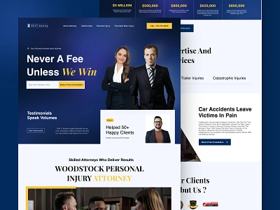 Lawyer Or Attorney Website attorney portfolio attorney website landning page law website lawyer lawyer portfolio lawyer website modern website product design ui ui design ux web page webdesign website design