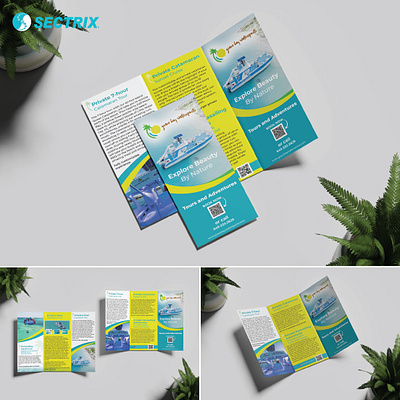 Trifold brochure design project for Grace Bay