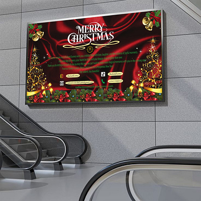 Christmas Poster graphic design