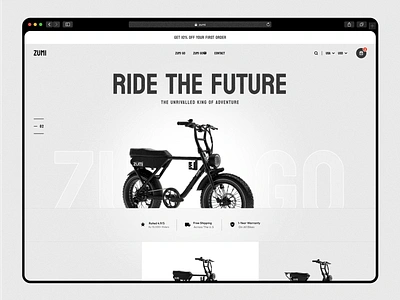 Zumi Web Ui bike ev motor mountainbike ride travel zumi