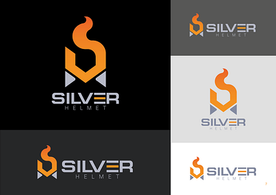 "SILVER HELMET" (Logo & Brandbook) brand guide line brandbook branding design graphic design illustration logo logo design vector