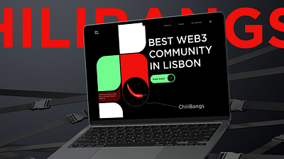 Web3 Community | Landing page branding figma graphic design landing page uxui web design